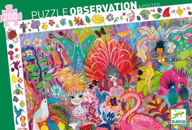 PUZZLE OBSEVACIÓN CARNAVAL RÍO 