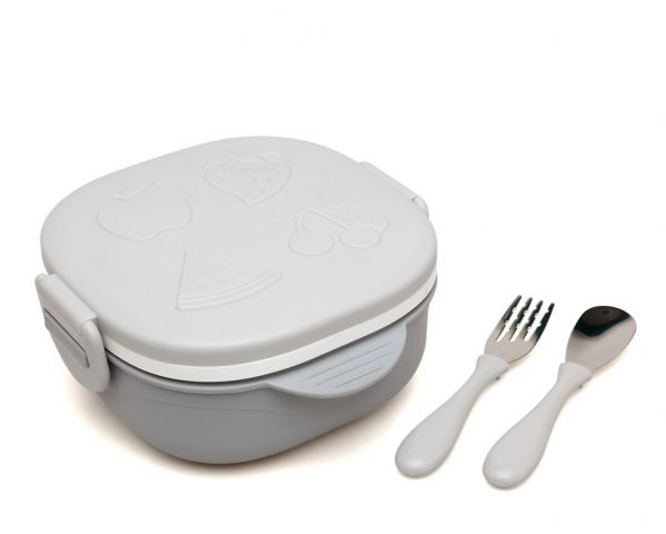 CAJA ALMUERZO ACERO INOXIDABLE 450 ML