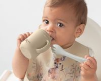 TAZA SILICONA BEIGE