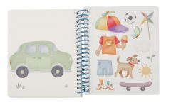 CUADERNO PEGATINAS VISTE A JIM 