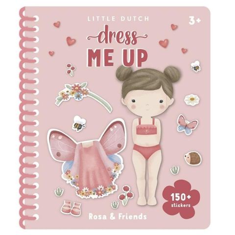 CUADERNO PEAGATINAS VISTE A ROSA