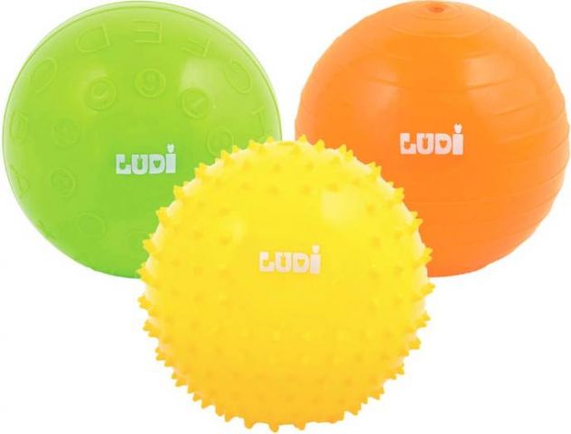 PELOTAS DE ESTIMULACIÓN 3UDS