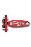 PATINETE MAXI DELUXE PLEGABLE LED ROJO