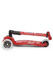 PATINETE MAXI DELUXE PLEGABLE LED ROJO