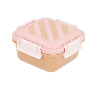 CAJA ALMUERZO GRANDE STRIPES PINK