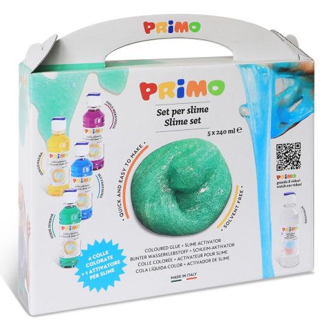 SET SLIME PRIMO 4 COLORES