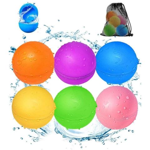 GLOBOS AGUA REUTILIZABLES SOLID OPACOS