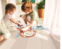 SET COMIDA  MADERA SPEEDY MONKEY