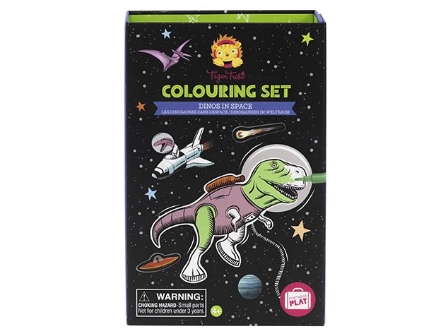 SET COLOREAR DINOS IN SPACE 