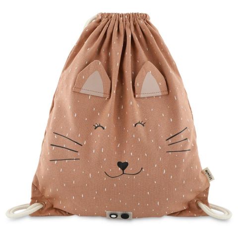 MOCHILA SACO TELA GATO TRIXIE