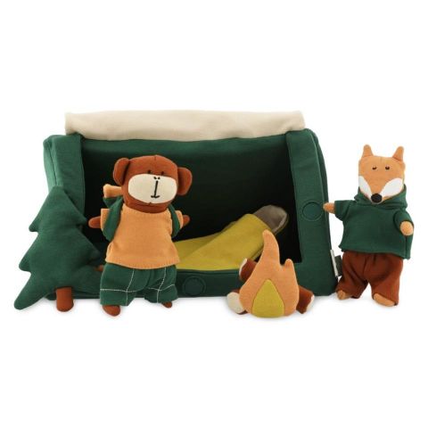 CONJUNTO CAMPING MUÑECOS TRIXIE