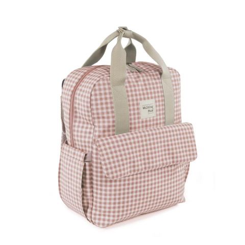 MOCHILA VICHY ROSA 