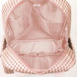 MOCHILA VICHY ROSA 